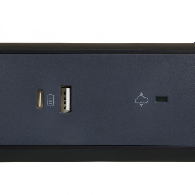 Πολύπριζο 3 Σούκο,USB Με Διακόπτη & Προστασία 1,5m Μαύρο 694512 LEGRAND