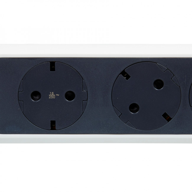 Πολύπριζο 3 Σούκο Με Διακόπτη 1,5m Λευκό Και Μαύρο 694527 LEGRAND