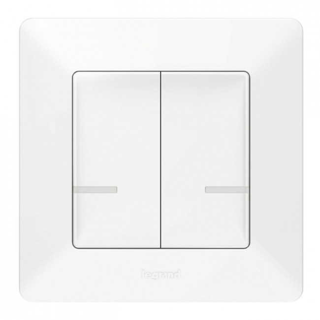 Ασύρματος Διακόπτης Διπλός Λευκό 752187 Valena Life with Netatmo®