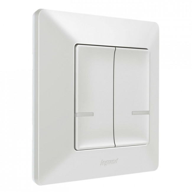 Ασύρματος Διακόπτης Διπλός Λευκό 752187 Valena Life with Netatmo®