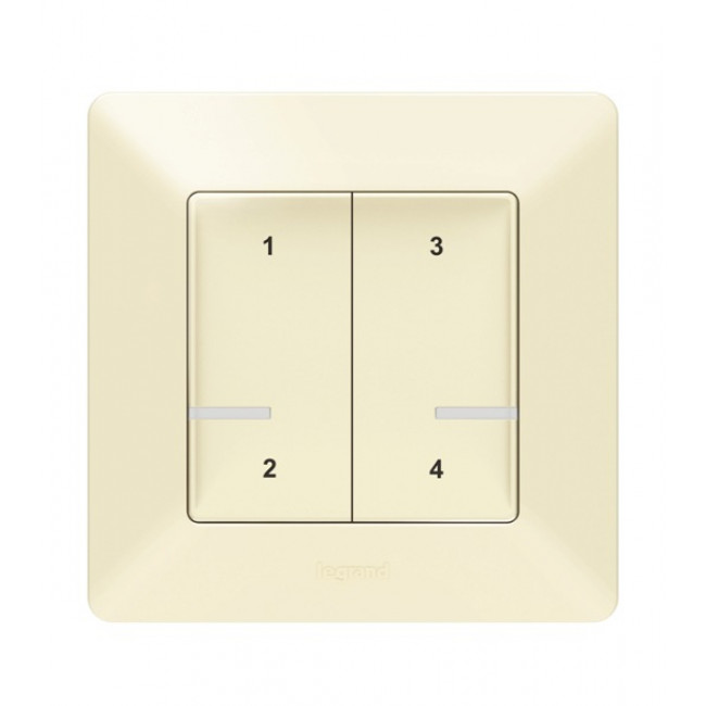 Ασύρματος Διακόπτης 4 Σεναρίων Κρέμ 752268 Valena Life with Netatmo®