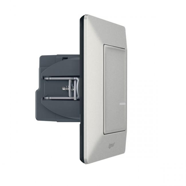 Ενσύρματος Διακόπτης Αλουμίνιο 752384A Valena Life with Netatmo®