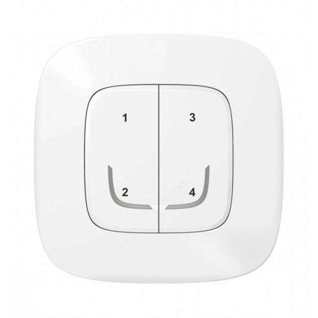 Ασύρματος Διακόπτης 4 Σεναρίων Λευκό 752568 Valena Allure with Netatmo®