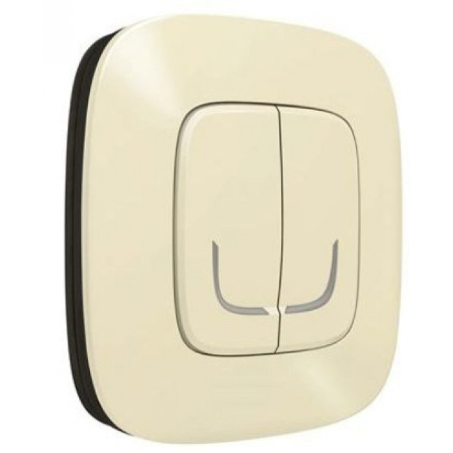 Ασύρματος Διακόπτης Διπλός Κρέμ 752687 Valena Allure with Netatmo®