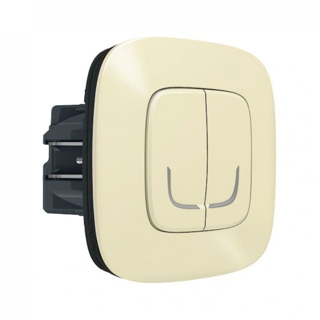 Ενσύρματος Διακόπτης Διπλός Κρέμ 752688 Valena Allure with Netatmo®