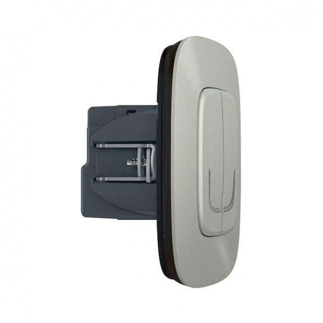 Ενσύρματος Διακόπτης Διπλός Αλουμίνιο 752788 Valena Allure with Netatmo®