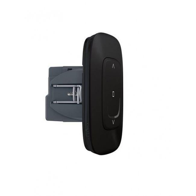 Ενσύρματος Διακόπτης Ρολών Μαύρο 752890A Valena Allure with Netatmo®