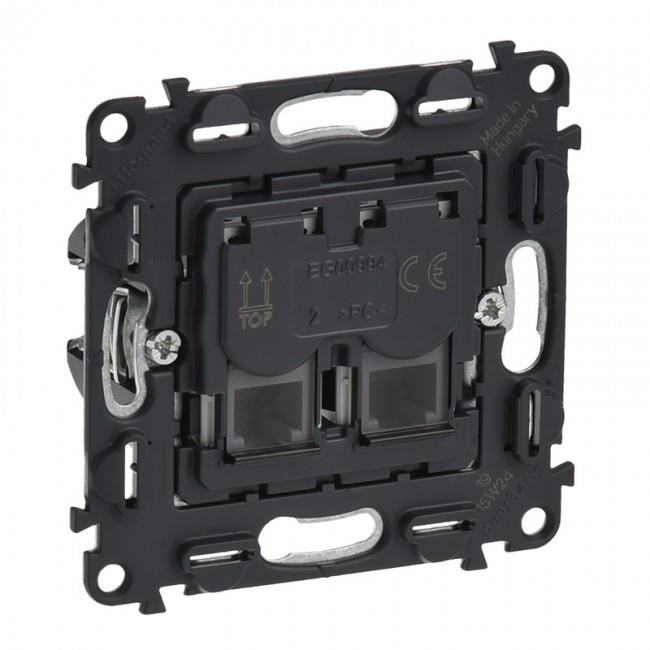 Μηχανισμός Πρίζας Τηλεφώνου Διπλή RJ11 Valena™ 753039 LEGRAND