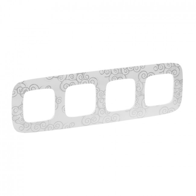 Πλαίσιο 4 Θέσεων Narcis Chrome Valena™Allure 754344 LEGRAND