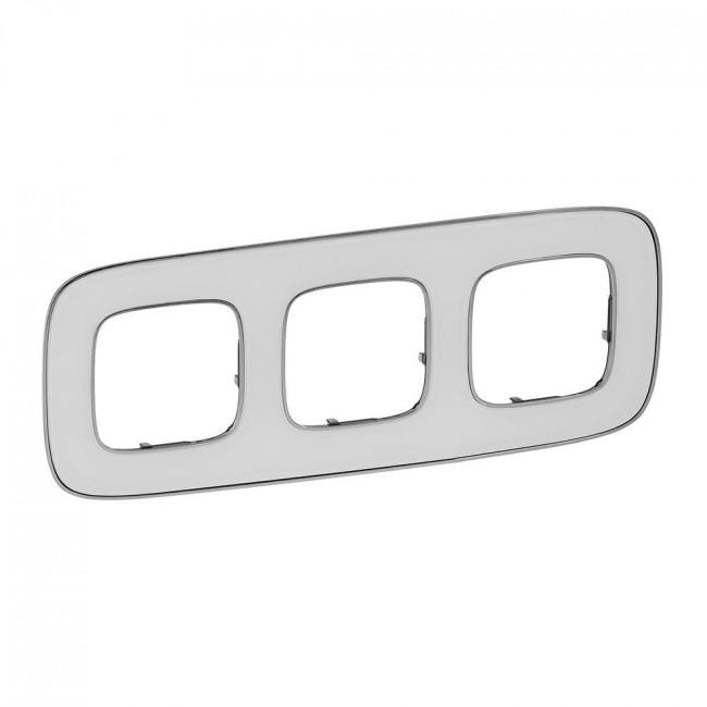 Πλαίσιο 3 Θέσεων Mirror Λευκό Valena™Allure 754423 LEGRAND