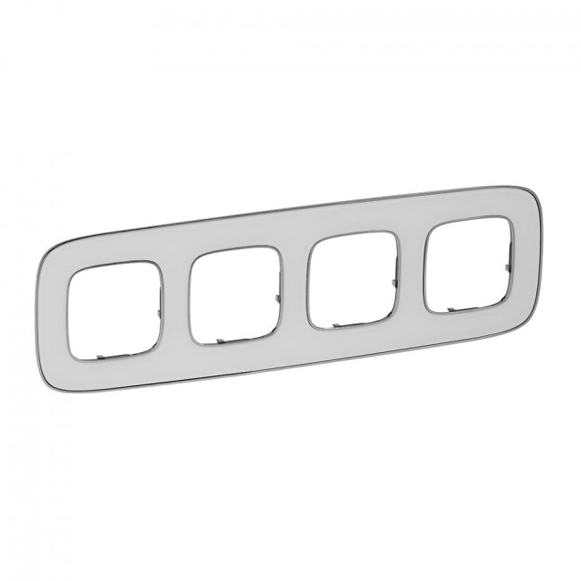 Πλαίσιο 4 Θέσεων Mirror Λευκό Valena™Allure 754424 LEGRAND