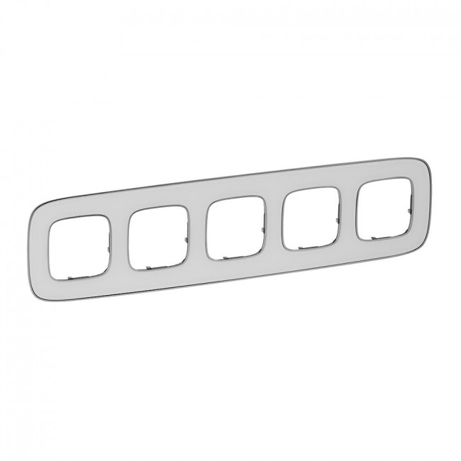 Πλαίσιο 5 Θέσεων Mirror Λευκό Valena™Allure 754425 LEGRAND