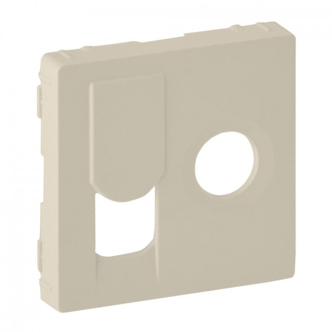 Μετώπη Πρίζας TV+RJ45 Κρέμ Valena™Life 754831 LEGRAND