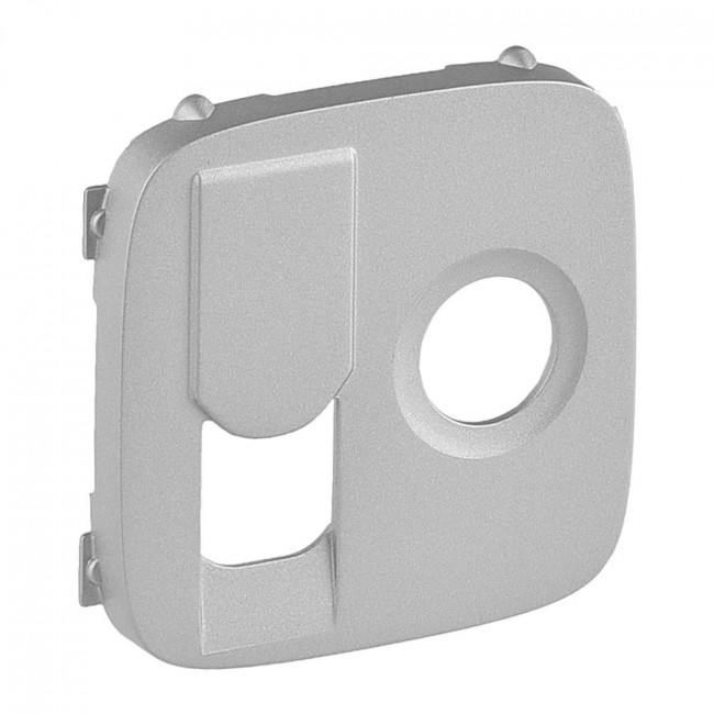 Μετώπη Πρίζας TV+RJ45 Αλουμίνιο Valena™Allure 754837 LEGRAND