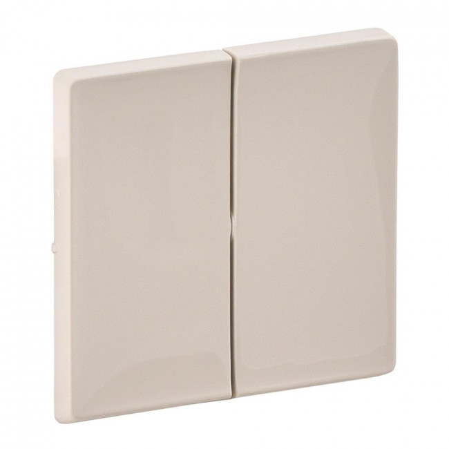 Μετώπη 2 πλήκτρων Κρέμ Valena™Life 755021 LEGRAND