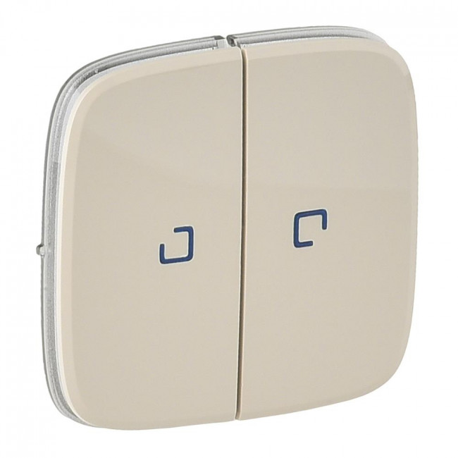 Μετώπη 2 Πλήκτρων Φωτεινής Λειτουργίας Κρέμ Valena™Allure 755226 LEGRAND