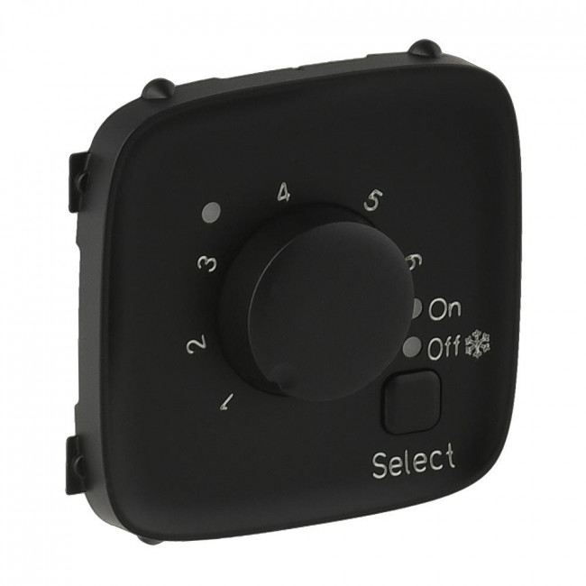 Μετώπη Θερμοστάτη Για Ενδοδαπέδια Μαύρο Valena™Allure 755328 LEGRAND