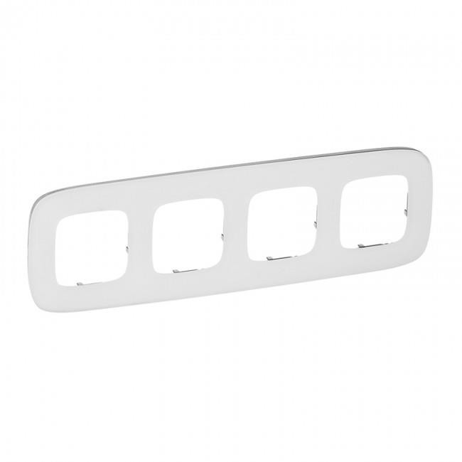 Πλαίσιο 4 Θέσεων Λευκό Glass Valena™Allure 755544 LEGRAND