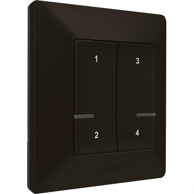 Ασύρματος Διακόπτης 4 Σεναρίων Μαύρο 756368 Valena Life with Netatmo®