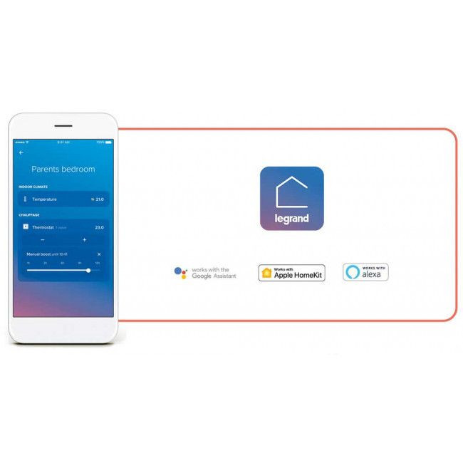 Ασύρματος Διακόπτης Μαύρο 756385 Valena Life with Netatmo®