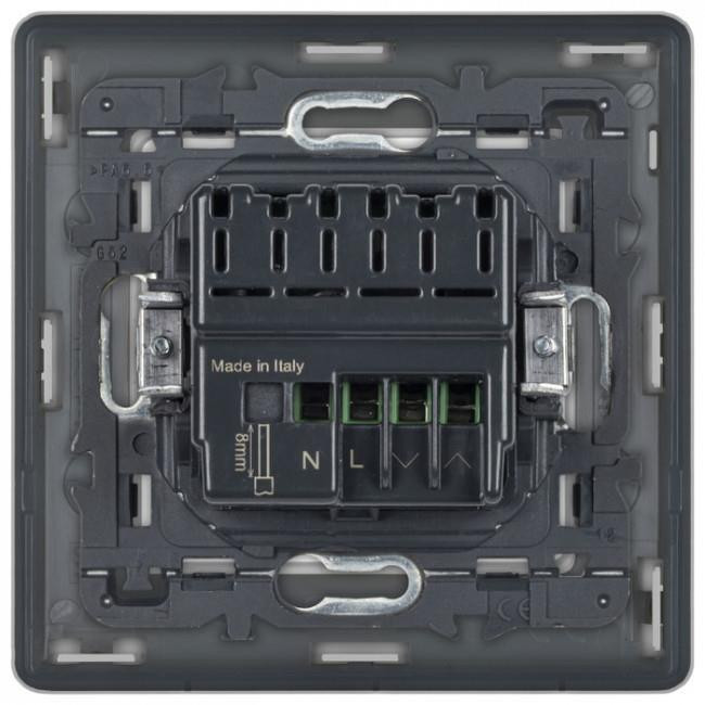 Ενσύρματος Διακόπτης Ρολών Μαύρο 756390A Valena Life with Netatmo®