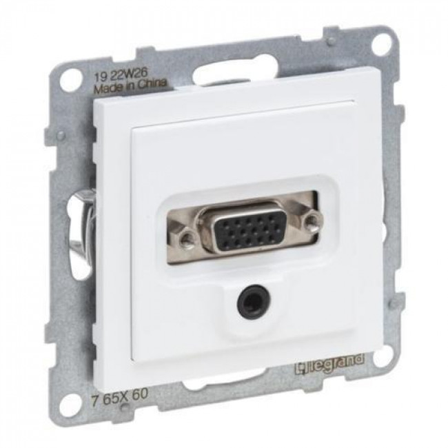 Πρίζα HD15+JACK 3,5mm Λευκό Seano™ 765160 LEGRAND