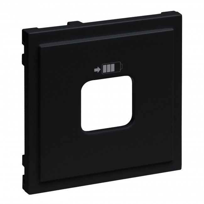 Μετώπη Πρίζας USB Διπλής Μαύρο Seano™ 765327 LEGRAND