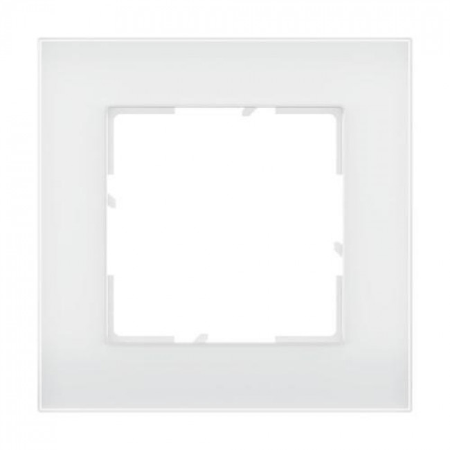 Πλαίσιο 1 Θέσης White Glass Seano™ 766101 LEGRAND