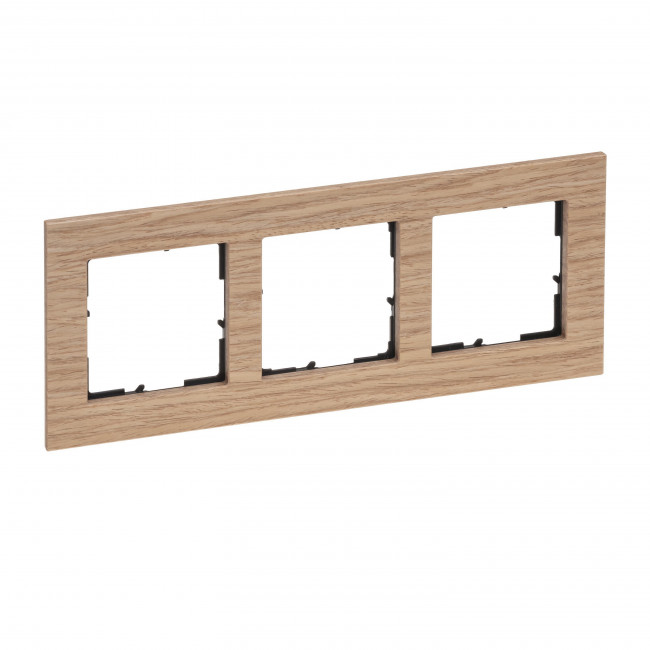 Πλαίσιο 3 Θέσεων Light Oak Seano™ 766143 LEGRAND