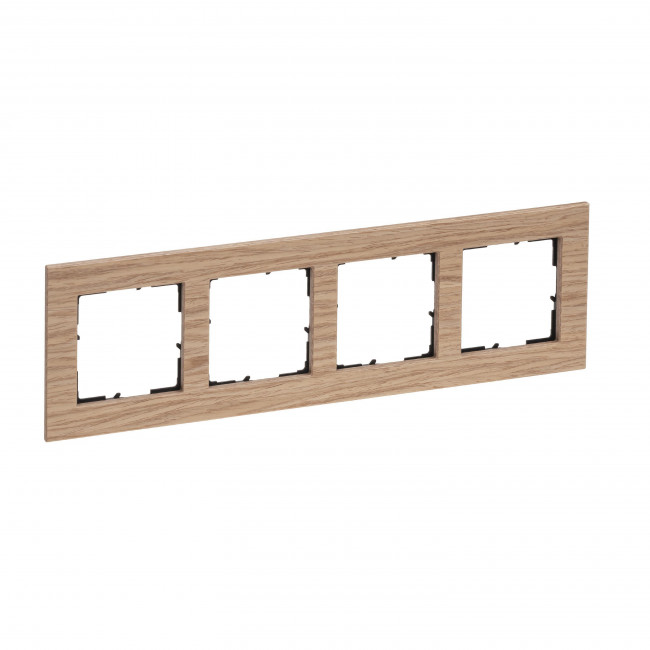 Πλαίσιο 4 Θέσεων Light Oak Seano™ 766144 LEGRAND