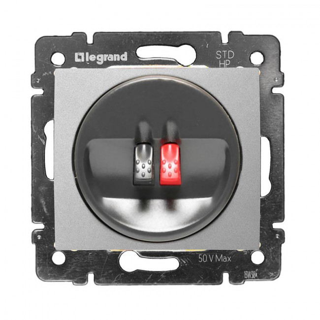 Πρίζα Ηχείων 1 Εξόδου Αλουμίνιο Valena™ 770223 LEGRAND
