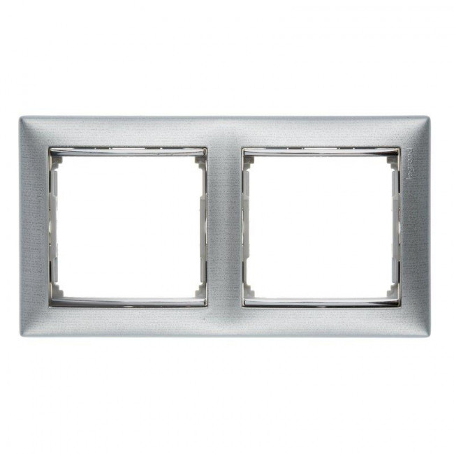 Πλαίσιο 2 Θέσεων Brushed Αλουμίνιο Valena™ 770332 LEGRAND