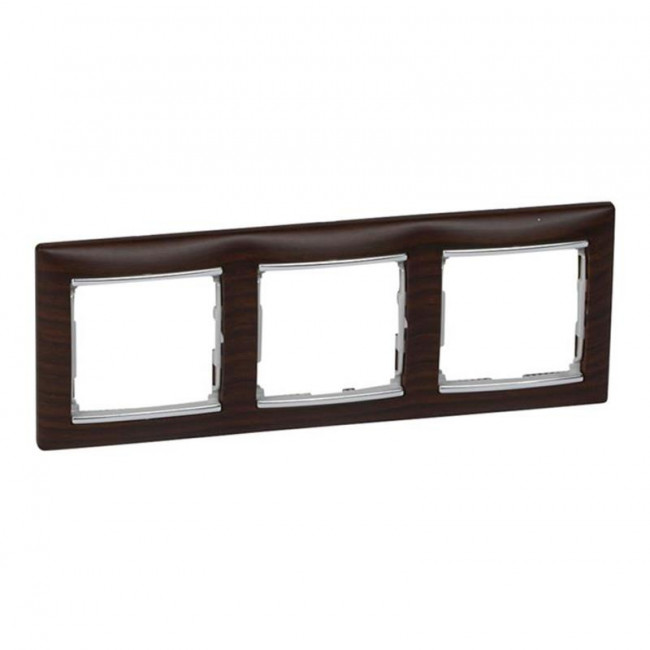 Πλαίσιο 3 Θέσεων Ξύλο Σκούρο Με Ασημί Valena™ 770373 LEGRAND