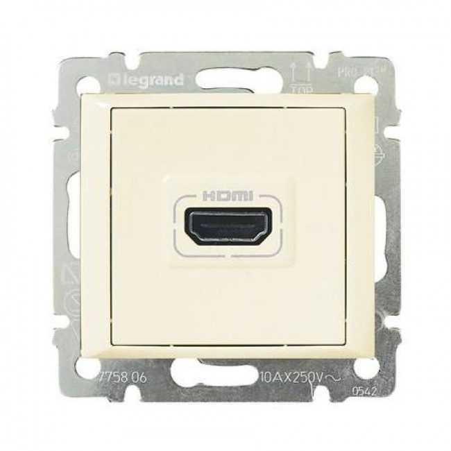 Πρίζα HDMI Κρέμ Valena™ 774185 LEGRAND