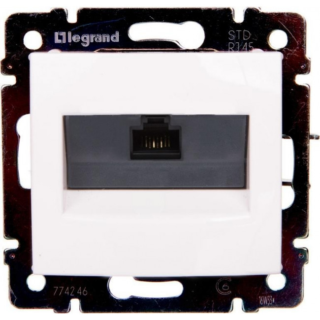 Πρίζα Δικτύου RJ45 Cat.6 UTP Λευκή Valena™ 774246 LEGRAND