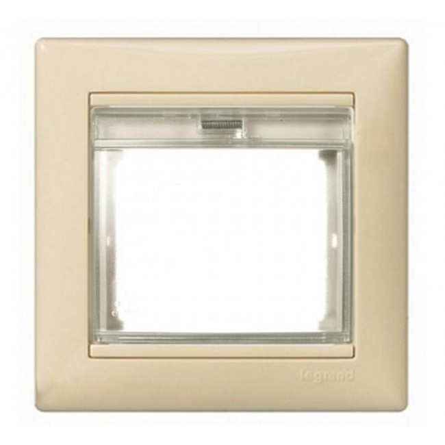 Πλαίσιο 1 Θέσης Με Κάπάκι Κρέμ IP44 Valena™ 774350 LEGRAND