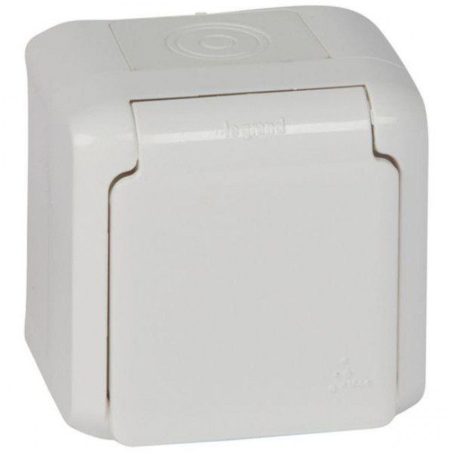 Πρίζα Σούκο Ασφαλείας Λευκό IP44 FORIX