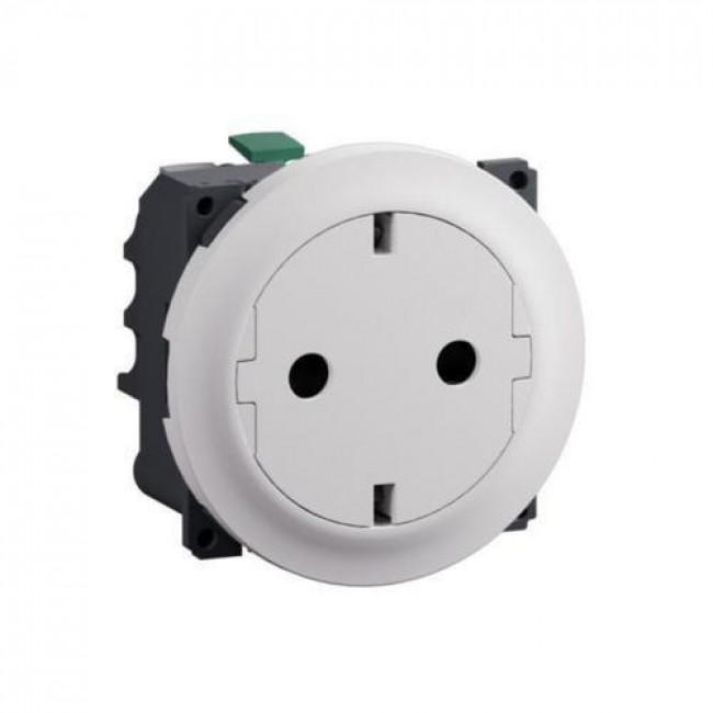 Πρίζα Σούκο Flat Design Λευκό Celiane™ CB0122 LEGRAND