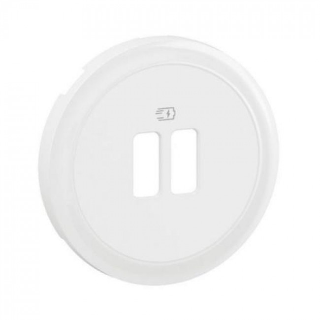 Μετώπη Πρίζας USB Λευκό Celiane™ CB0154 LEGRAND