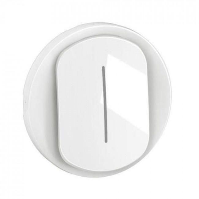 Μετώπη 1 Πλήκτρου Λευκό Μεσαίου A/R Φωτεινής Λειτουργίας Κατάστασης Celiane™ CB1005 LEGRAND