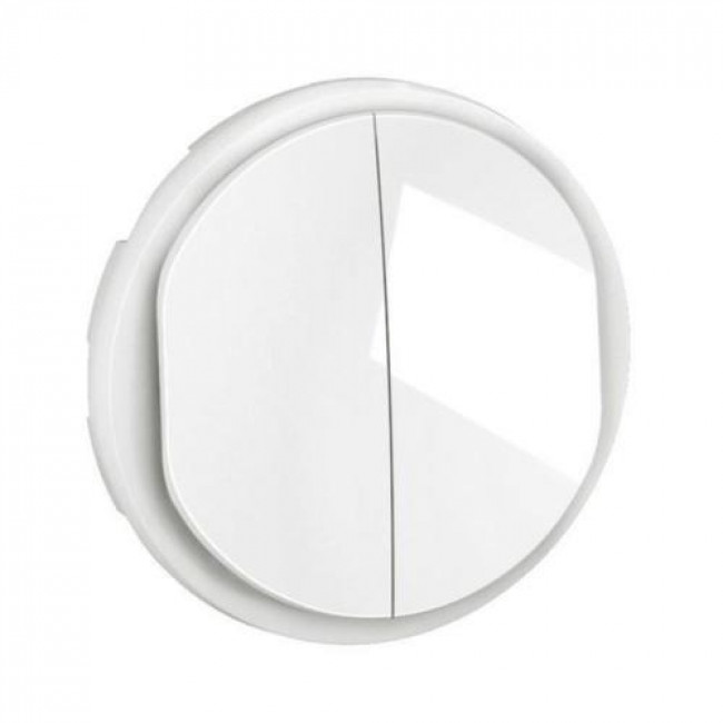 Μετώπη 2 Πλήκτρων Λευκό Celiane™ CB2001 LEGRAND