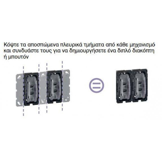 Μηχανισμός Μπουτον Celiane™ CM0032 LEGRAND