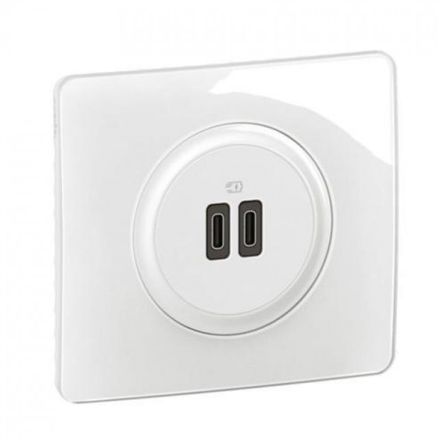 Πρίζα USB C+C Φόρτισης Συσκευών Celiane™ CM0154 LEGRAND