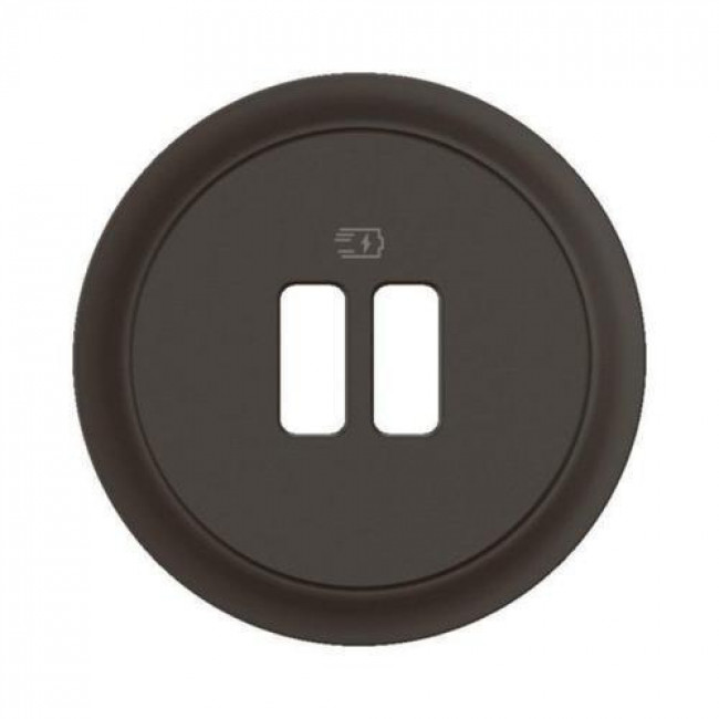 Μετώπη Πρίζας USB Μαύρο Celiane™ CN0154 LEGRAND