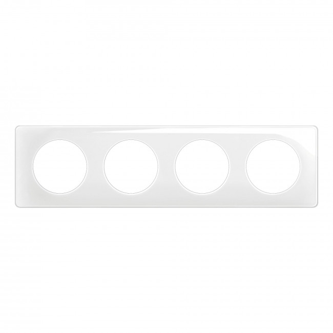 Πλαίσιο 4 Θέσεων Λευκό Enamelled Celiane™ CP0004 LEGRAND