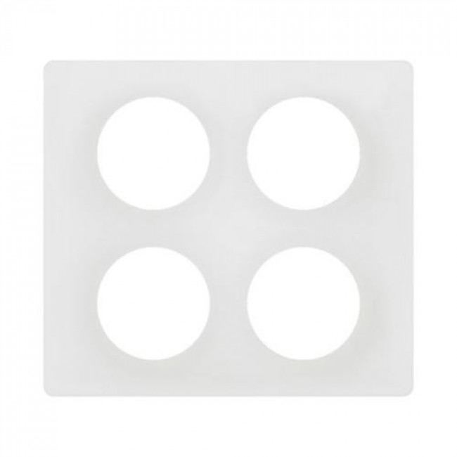 Πλαίσιο 4 Θέσεων Σε 2 Σειρές Λευκό Enamelled Celiane™ CP0009 LEGRAND