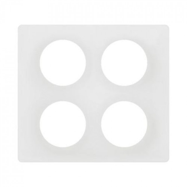 Πλαίσιο 4 Θέσεων Σε 2 Σειρές Λευκό Enamelled Celiane™ CP0009 LEGRAND
