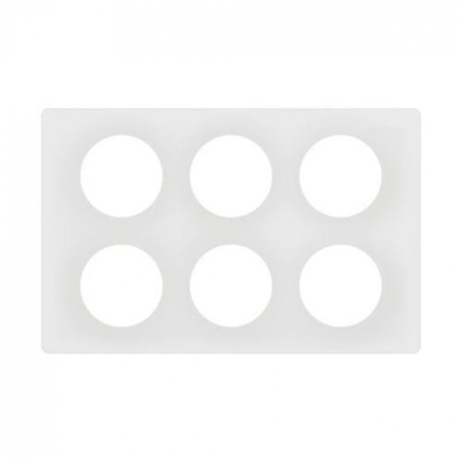 Πλαίσιο 6 Θέσεων Σε 2 Σειρές Λευκό Enamelled Celiane™ CP0010 LEGRAND