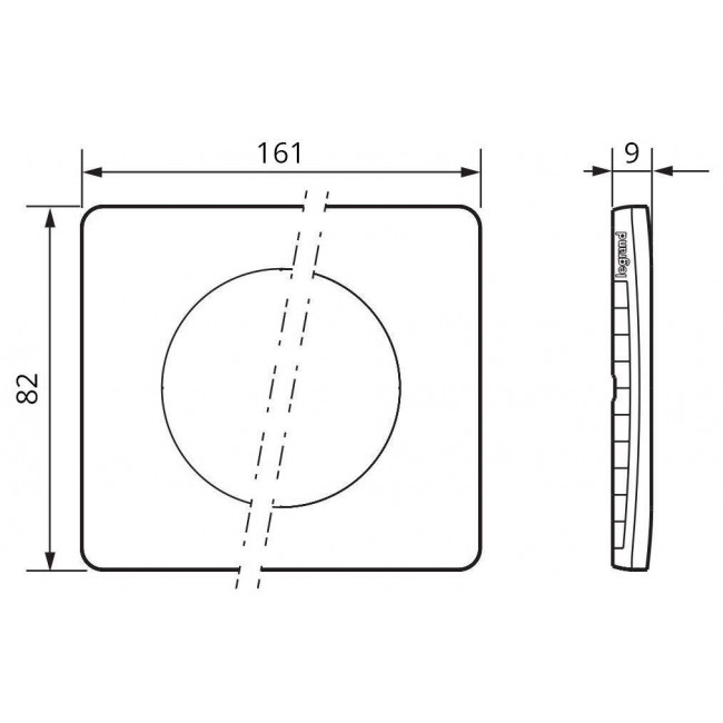 Πλαίσιο 2 Θέσεων Μαύρο Mat Celiane™ CP0102 LEGRAND
