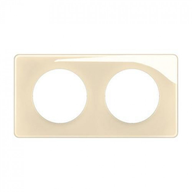 Πλαίσιο 2 Θέσεων Μπεζ Enamelled Celiane™ CP0202 LEGRAND